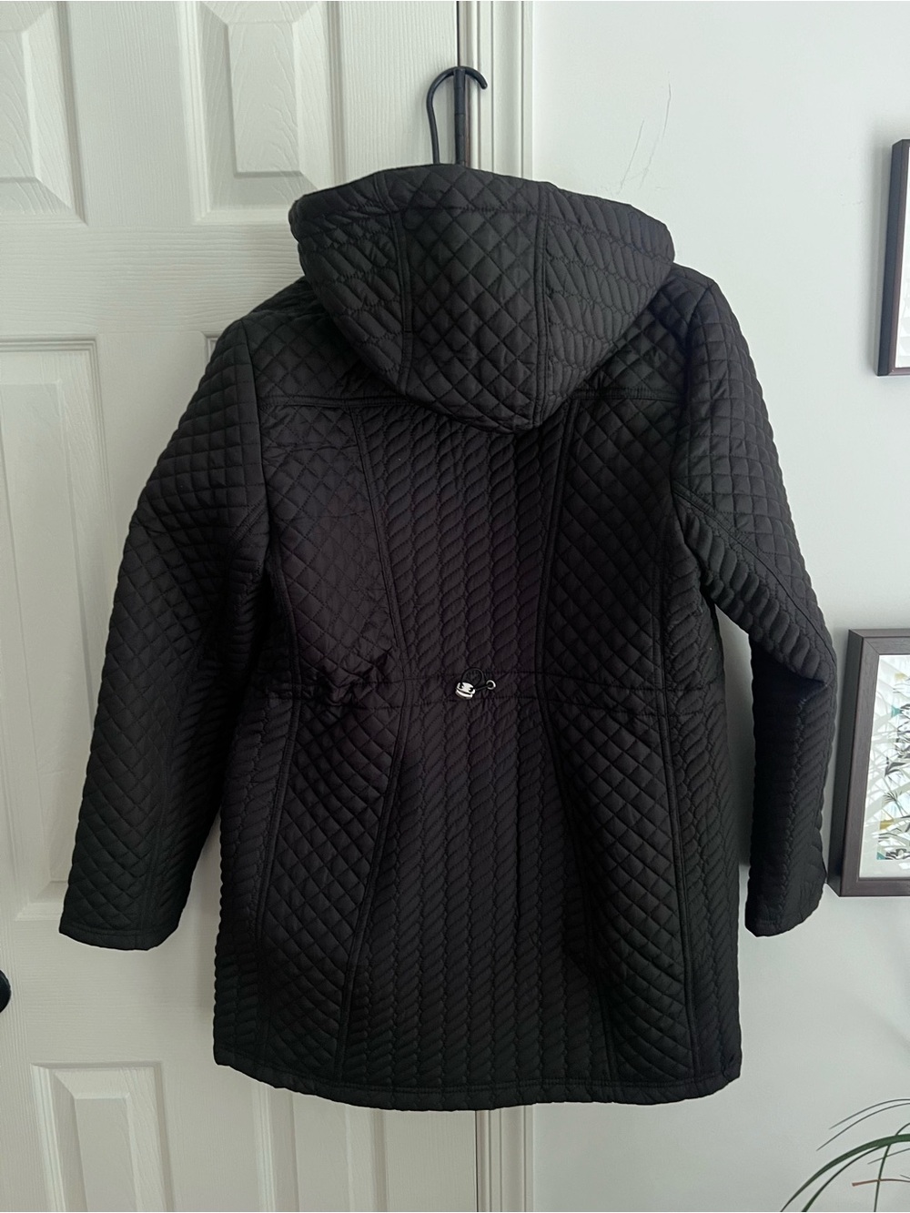 Black Quilted Jacket L - Picture 13 of 13